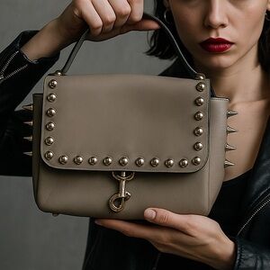 Rebecca Minkoff leather studded bag